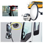 Imagen de ESPEJO RETROVISOR UNIVERSAL REDONDO OMNIBUS/CAMION 140MM